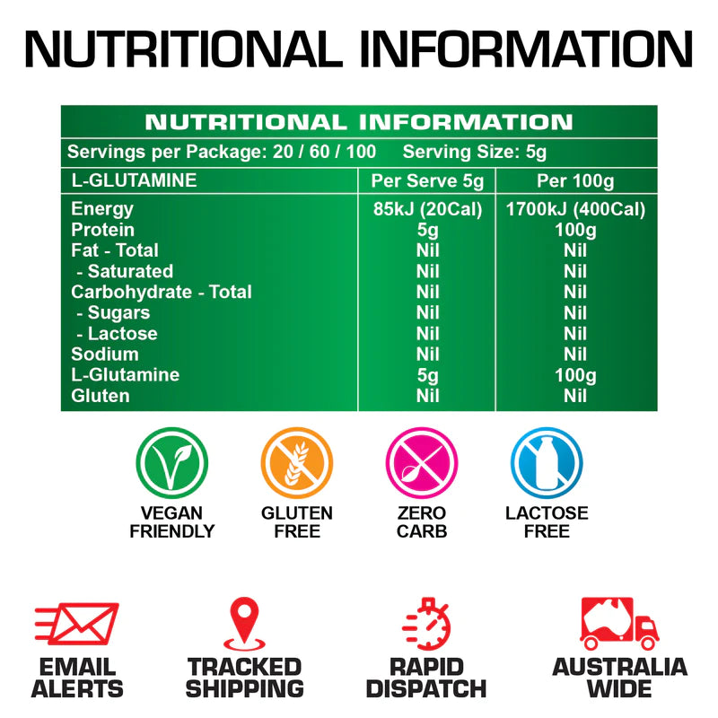 Body Ripped L - Glutamine - Muscle Building Amino