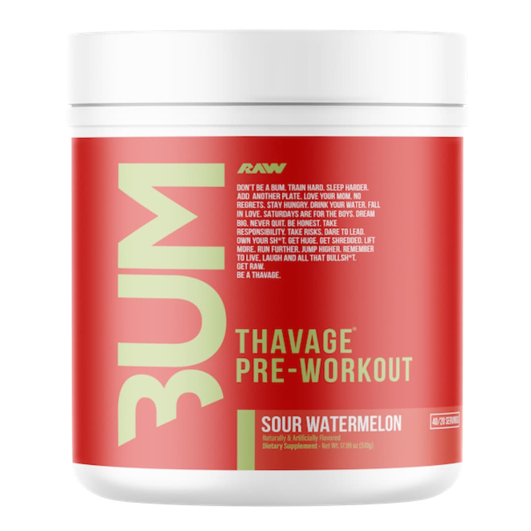 CBUM THAVAGE High Stim Preworkout