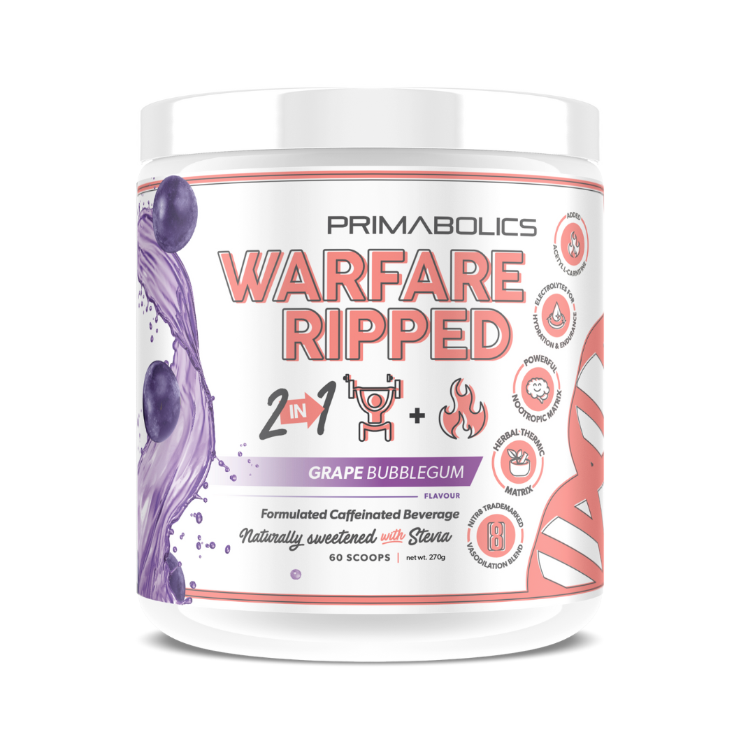 PRIMABOLICS WARFARE RIPPED with Carnatine