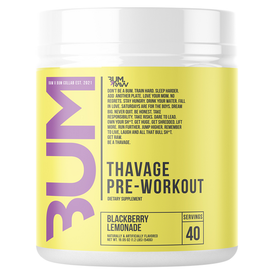 CBUM THAVAGE High Stim Preworkout