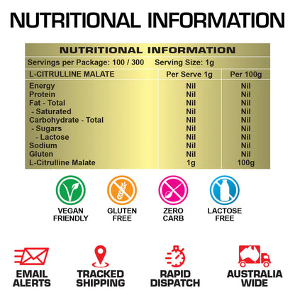 Body Ripped L - CITRULLINE MALATE - GH / Nitric Booster