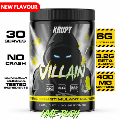 KRUPT VILLIAN PRE WORKOUT